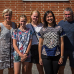 Ancilla Betaria Tirtana anggota Lions Clubs yang mengikuti program pertukaran remaja ke Denmark