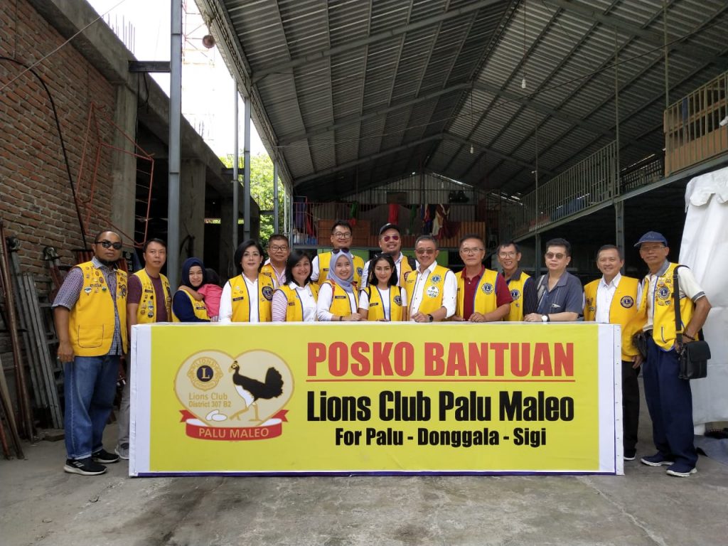 Team ALERT Perkumpulan Lions Indonesia Berangkat ke Palu  